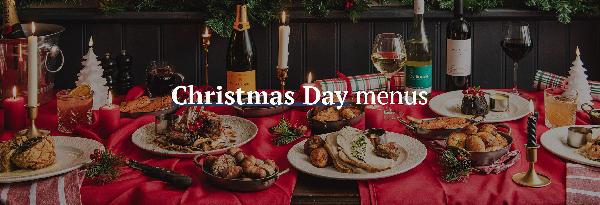 Christmas Day Menu at The White Horse Hotel