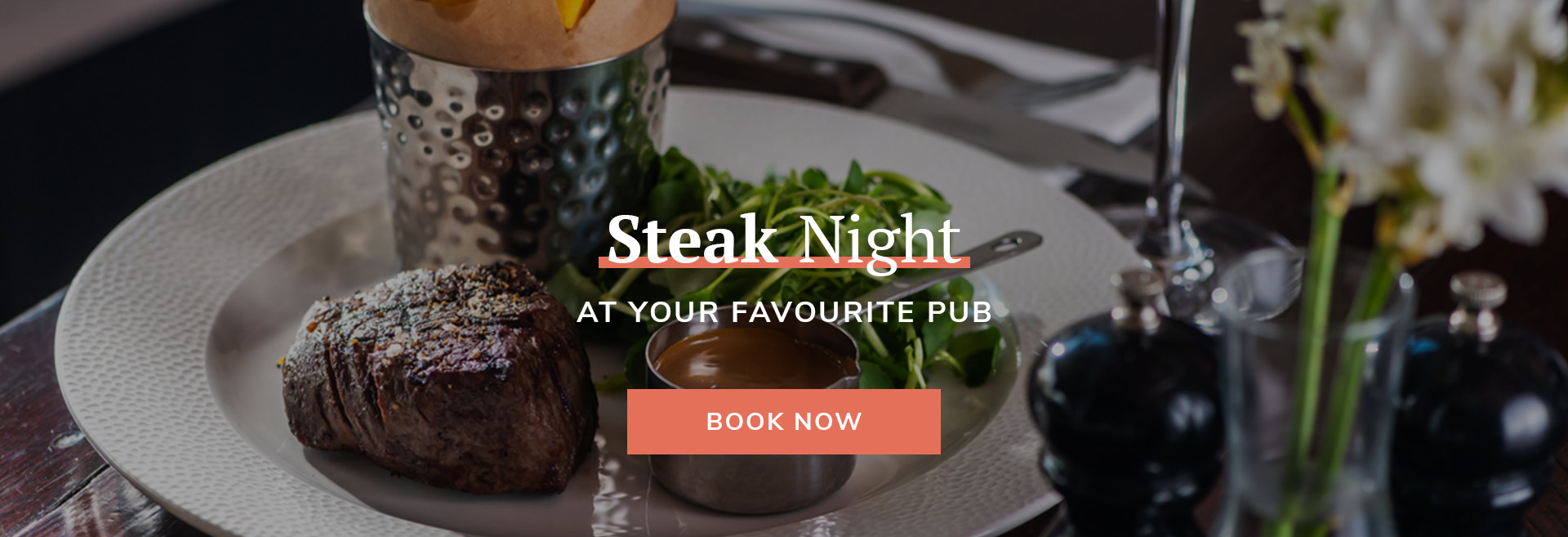 Steak Night at The White Horse Hotel