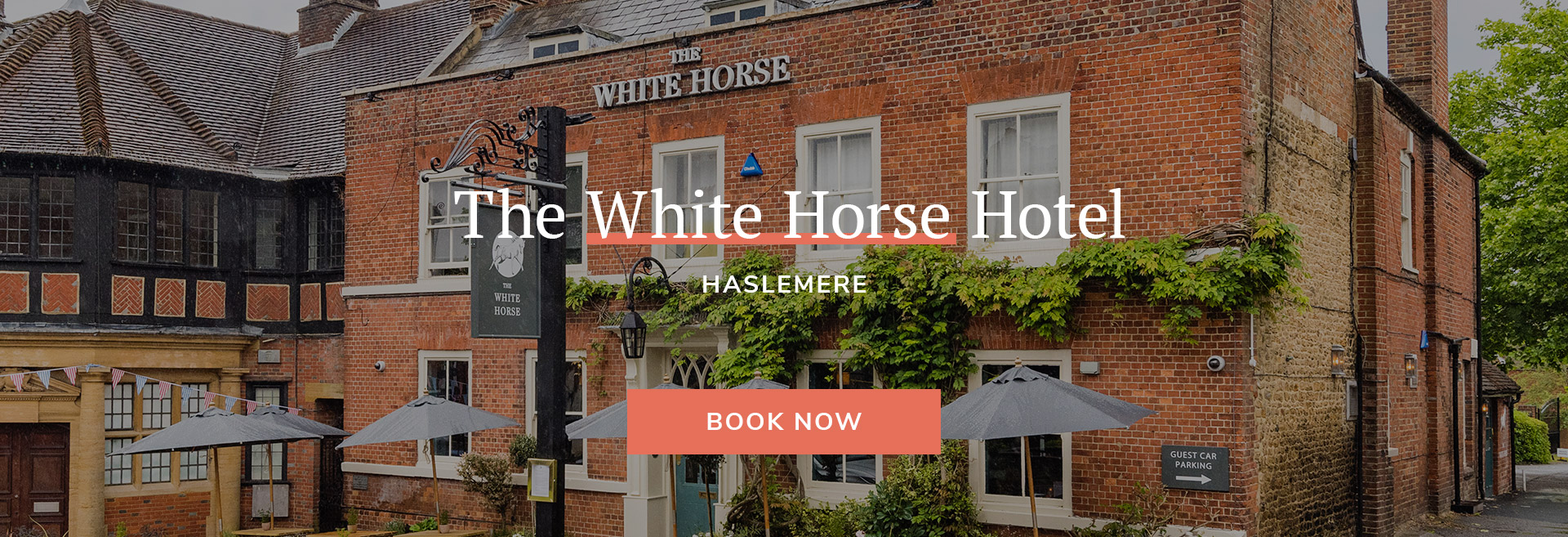 Enjoy a meal at your local pub at The White Horse Hotel in Haslemere