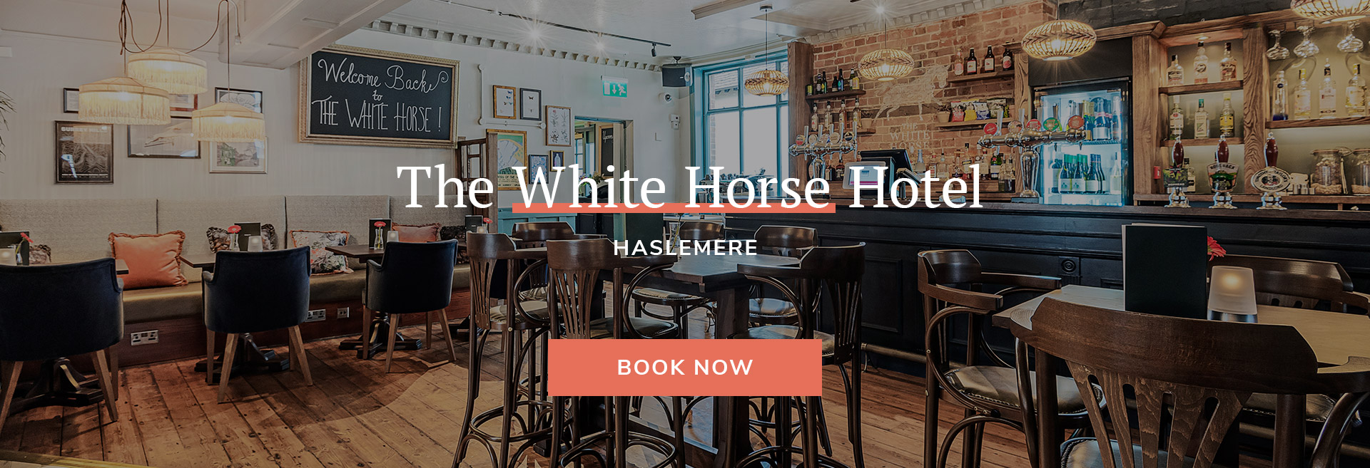 Come down to your local pub at The White Horse Hotel in Haslemere