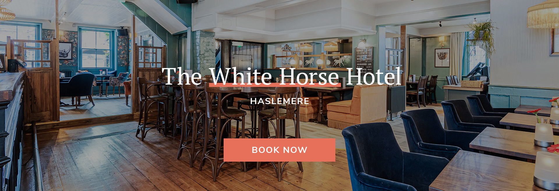 Join us at The White Horse Hotel in Haslemere for delicious pub food